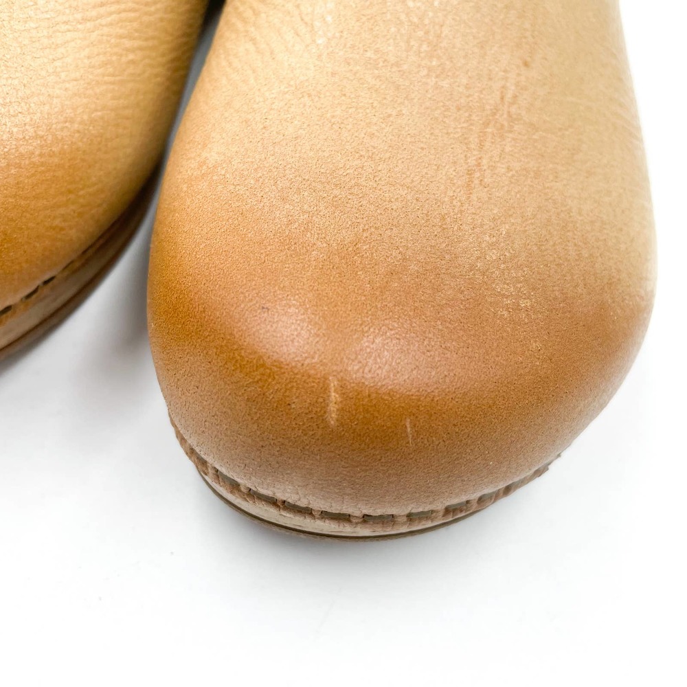 Dansko Tan Leather Mules - Picture 4 of 10